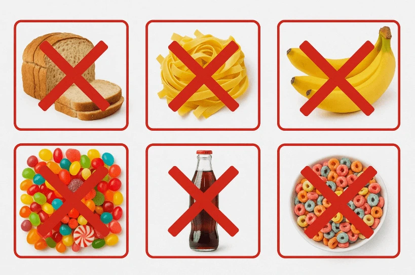 Foods and Ingredients to Avoid on Keto (High-Carb Foods)