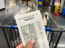 how do i scan a receipt for walmart app
