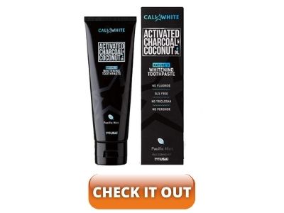charcoal whitening toothpaste