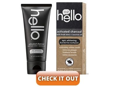 hello activated charcoal toothpaste