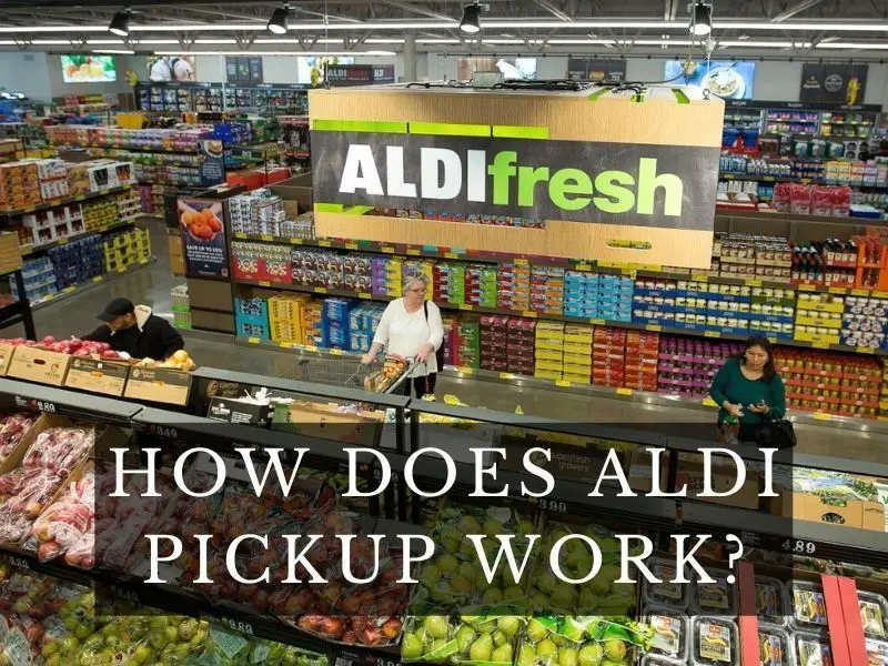 how does aldi curbside pickup work