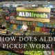 how does aldi curbside pickup work