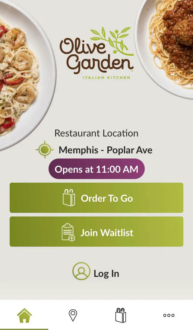 Olive Garden Order Online