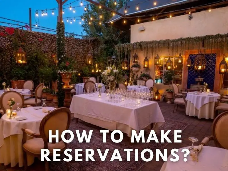 what is table reservation