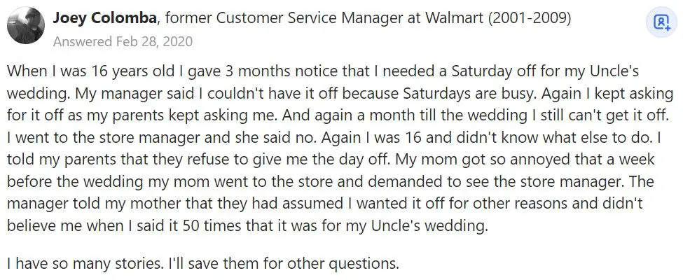 how are walmart employees treated