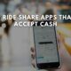 rideshare apps that accept cash