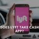 does lyft take cash app