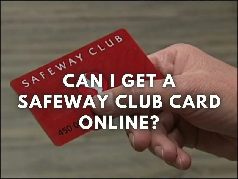 Safeway Club Card