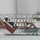 Safeway Club Card