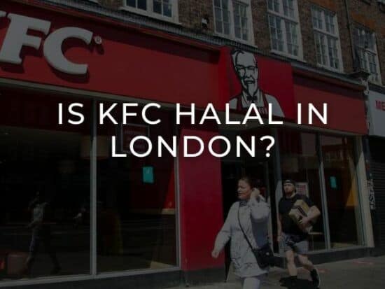 is kfc halal london