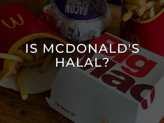 mcdonald's is halal